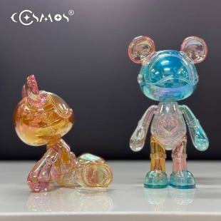 星际熊糖果变奏透明糖果二代手办桌面摆件时尚送礼创意潮玩公仔