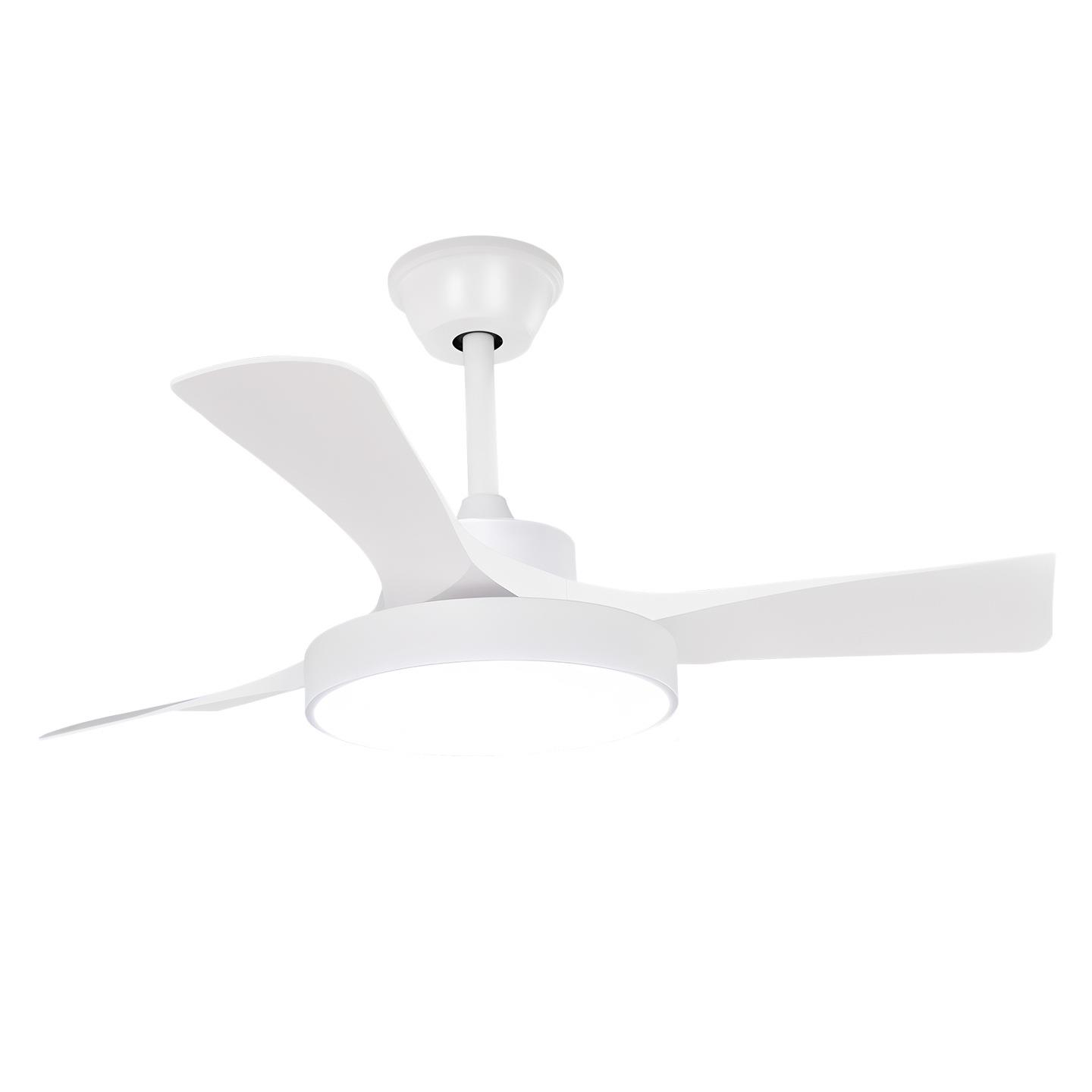 古眼风扇吊灯风扇灯胡桃木色静音护新中式护眼客厅卧室餐中厅吊灯