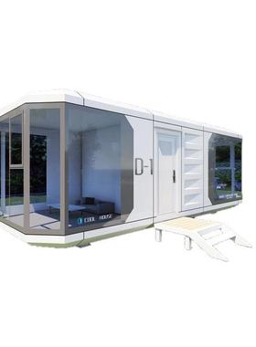 太空舱民宿景区高端智能移动酒店精装修型旅居方舱露营基地房屋