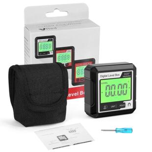 数显电子量角测斜仪水平测角仪迷你磁吸测坡度计角度测量仪