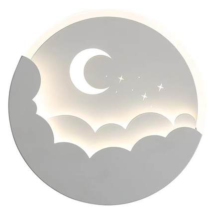 led壁灯现代简约卧室床头灯客厅电视背景墙装饰灯创意儿童房壁灯