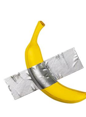 新品胶带香蕉挂件创意家居树脂工艺品壁饰墙壁装饰品酒吧挂件