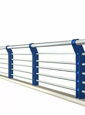 不锈钢护栏厂家桥梁防撞护栏河道景观灯光栏杆高速桥梁立柱