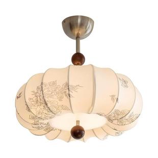 复古南洋风卧室灯吸顶灯新款 中古创意南瓜造型艺术书房间主卧灯具