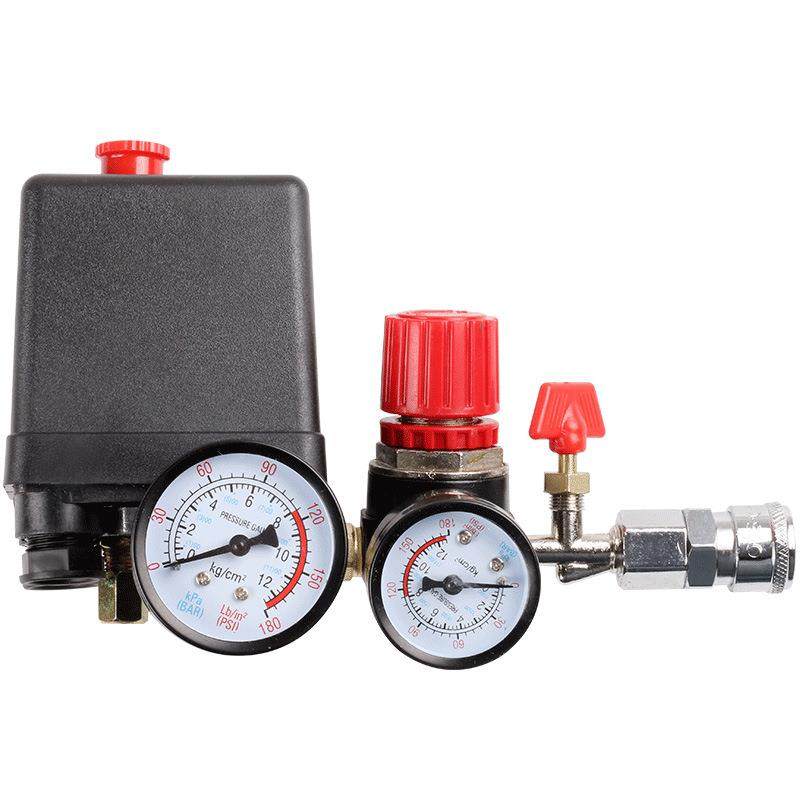 奥突斯无油机气泵配件空压机四孔开关总成风利开关出气三通阀总成,机械设备,压缩机,淘宝优惠券,粉丝福利购,淘宝优惠卷