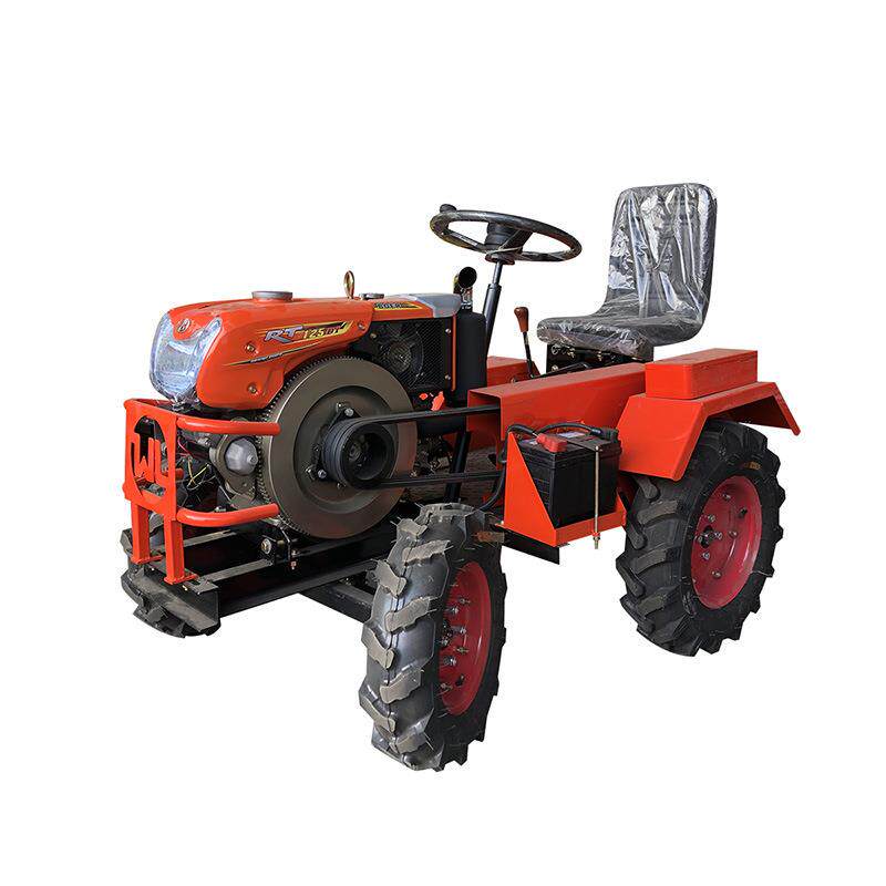 微型拖拉机12马力小型拖拉机两驱运输播种多功能拖拉机