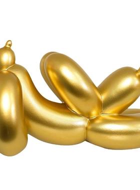 气球狗网红摆件北欧轻奢客厅电视柜儿童房桌面布置创意家居装饰品