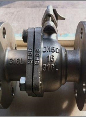 316L软密封球阀 Q41F-40RL 不锈钢氨用法兰球阀 DN125