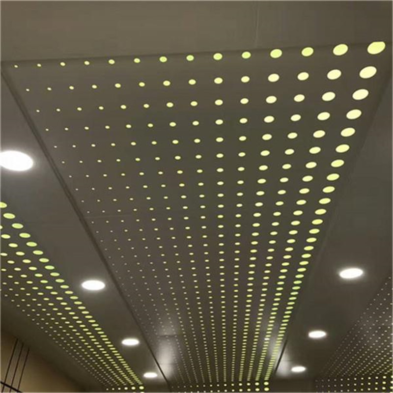 厂家定制冲孔板 圆形冲孔 异型冲孔板 冲孔艺术板用于天花吊顶