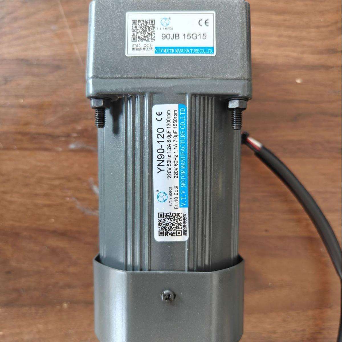 上海V.T.V电机YN100-140/100JB30G15定速带刹车马达