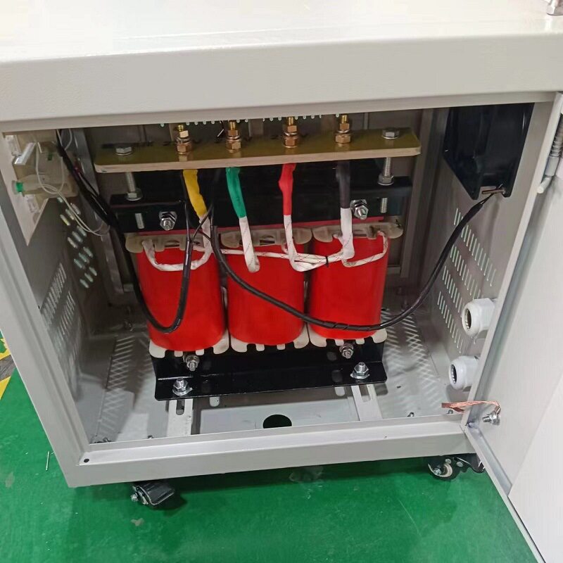 三相变压器SG-12KVA干式变压器全铜变压器加移动控制箱400V变380V