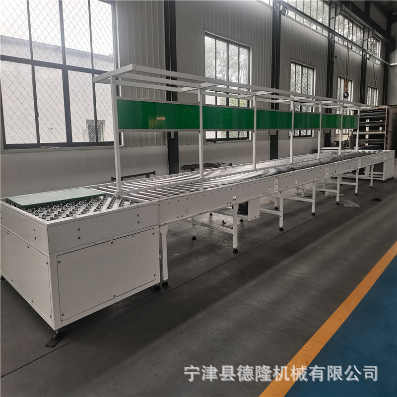 灯架自动化万向滚珠输送机