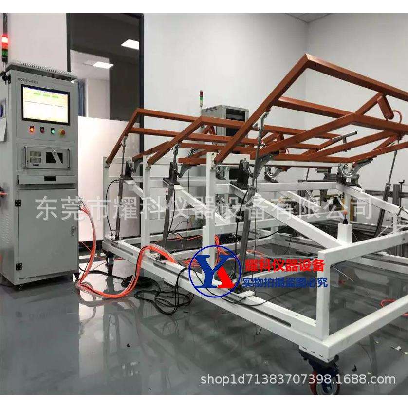 汽车引擎盖开合铰链试验机轿车门锁门钗链耐久试验台后尾盖试验机