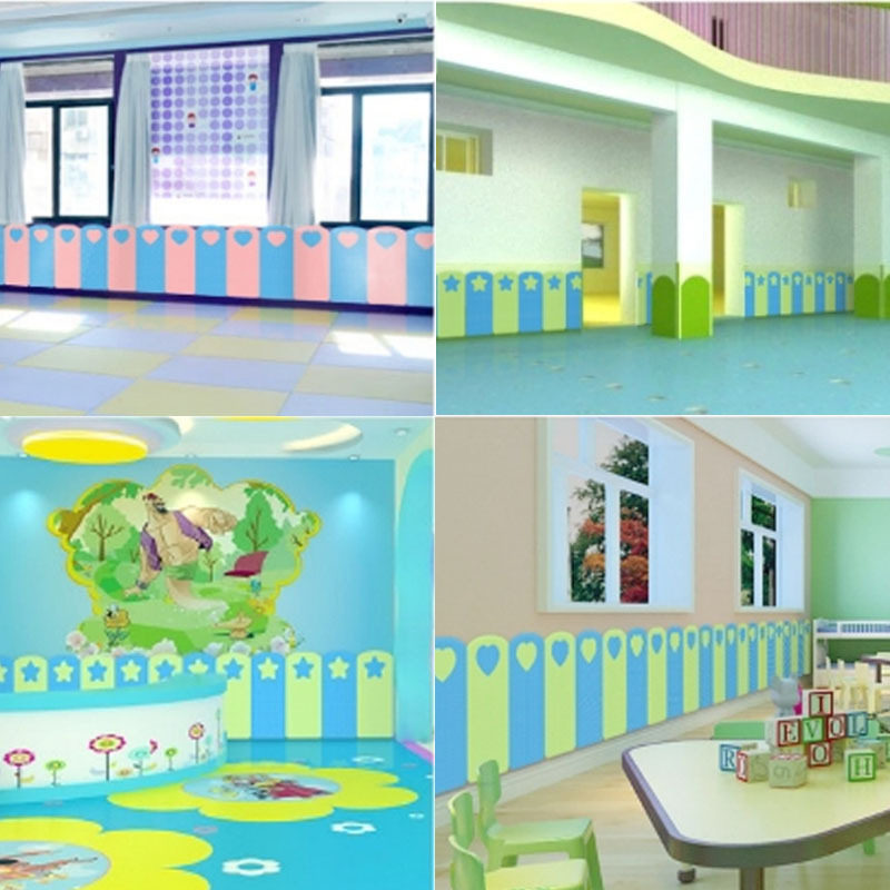 幼儿园防撞墙贴软包儿童乐园墙围装饰贴儿童房卧室墙壁泡沫海绵垫