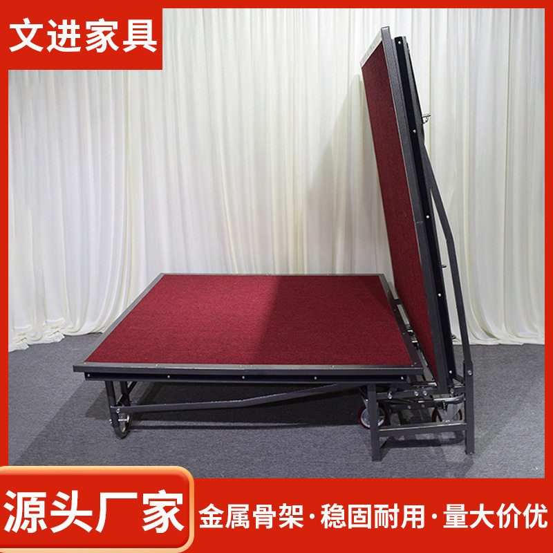 酒店活动舞台 户外婚庆年会表演舞台T台可移动升降折叠厂家批发