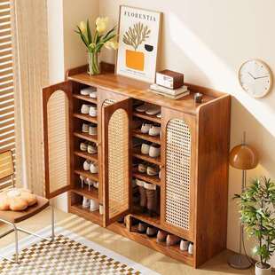 鞋柜高款立式轻奢高级感家用门口入户玄关置物大容量防臭收纳鞋架