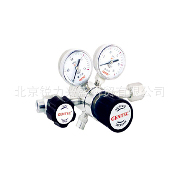 捷锐双级不锈钢减压器R31系列R31SLMK-DGG-XX-XX高纯气体减压器