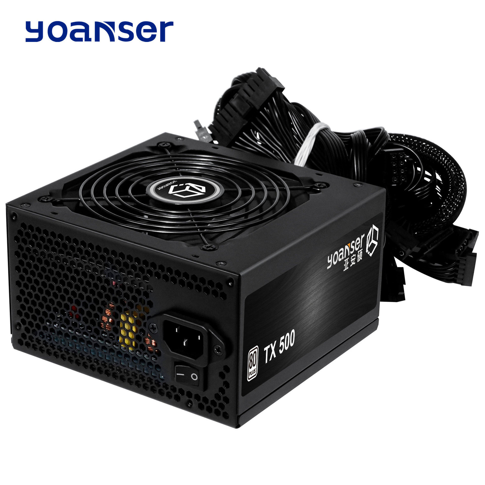 ATX电源500W白牌,机箱电源白牌,PC电源500W白牌 电脑电源白牌