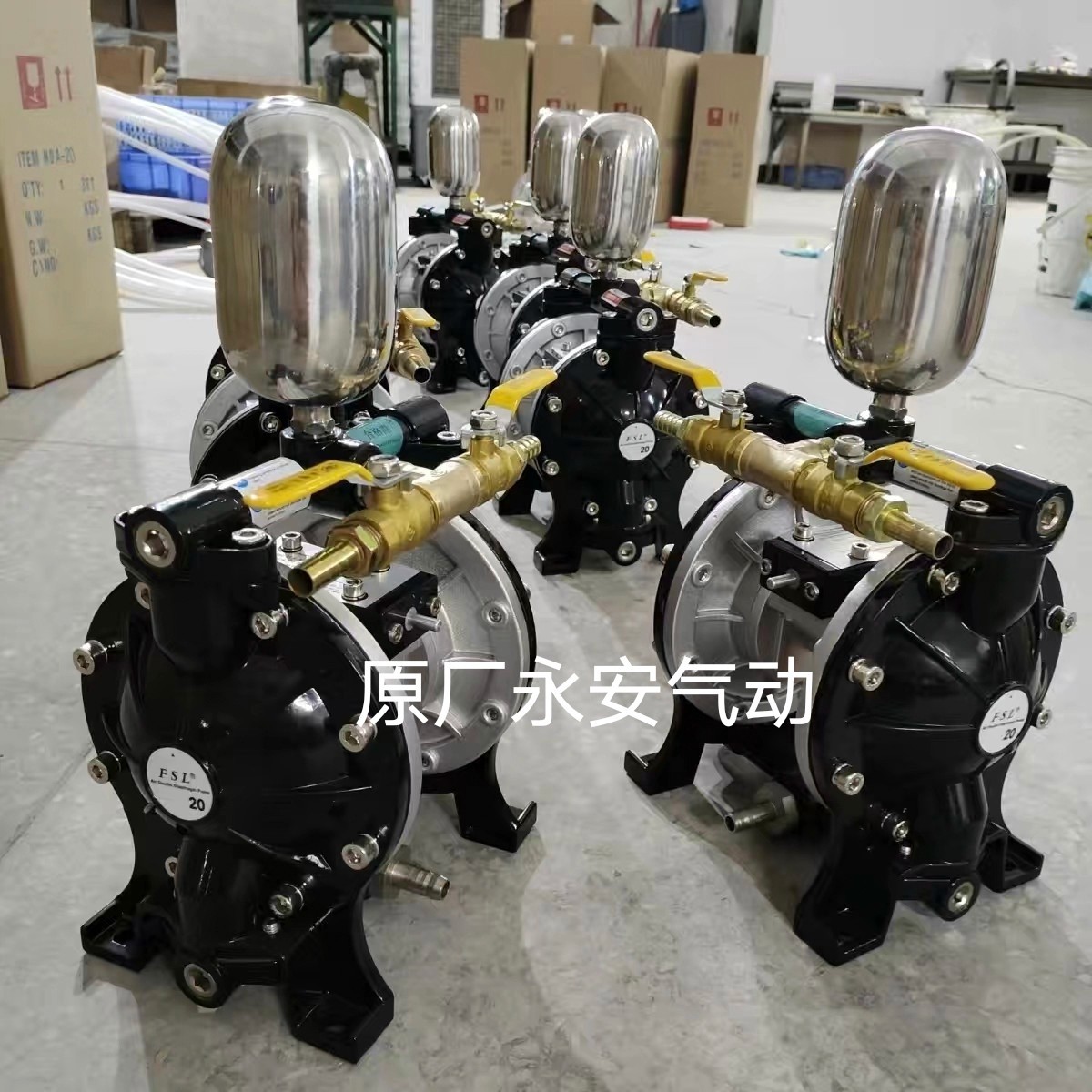 隔膜泵A20气动双隔膜泵浦UV滚涂机输送泵油墨泵喷漆泵新款吸油