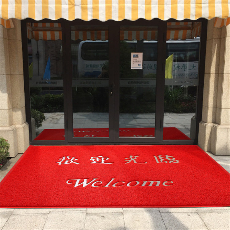 商场超市家用门口脚垫更衣室卧室湿滑地酒店电梯入口喷丝门垫地垫