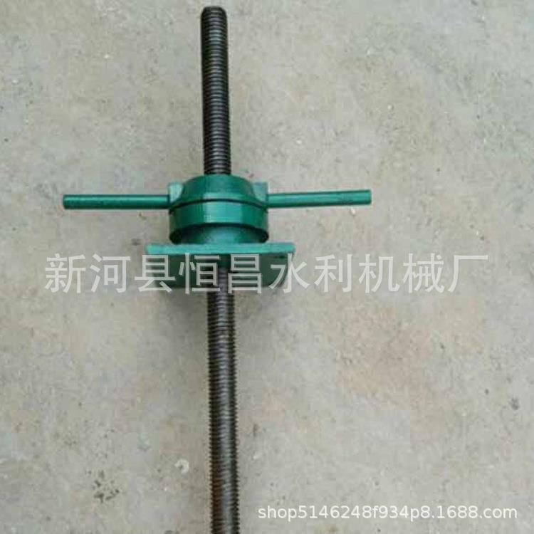 3T平推螺杆式启闭机闸门启闭机手摇启闭机手轮式