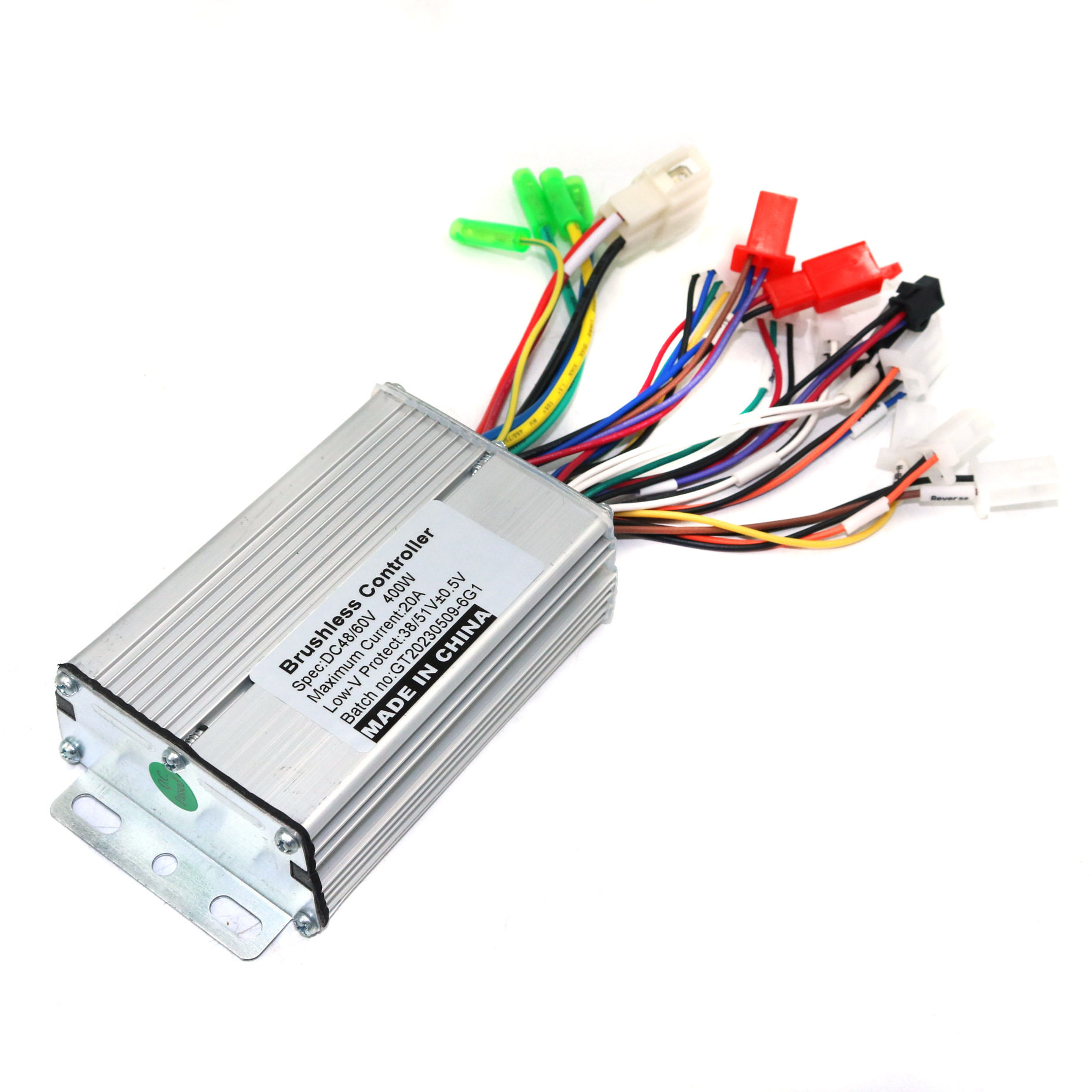 电动滑板车控制器48/60V 400W 20A电动滑板车专用控制器电摩