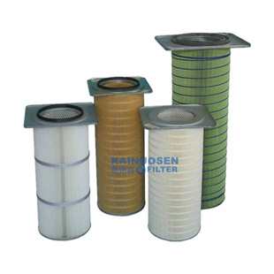 方盖卡盘滤筒工业集尘机滤芯系统集尘箱除尘滤芯粉尘除尘器滤筒