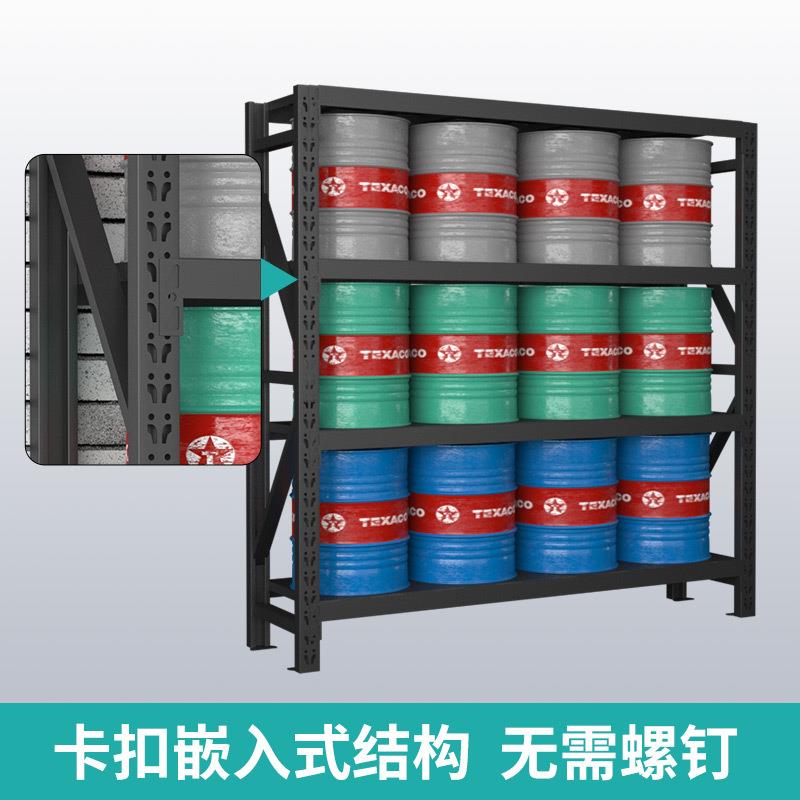 轻型中型重型货架子储物库房仓库铁置物架展示架家用仓储货架