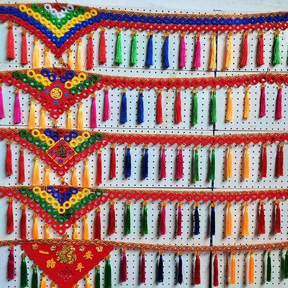 0大货车挂穗前风挡玻璃民族风车内装饰吊穗 大三角货车内饰穗头