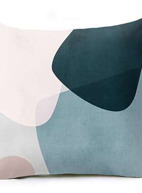 Wish亚马逊ebay跨境设计简约现代沙发抱枕靠垫坐垫客厅靠垫抱枕套