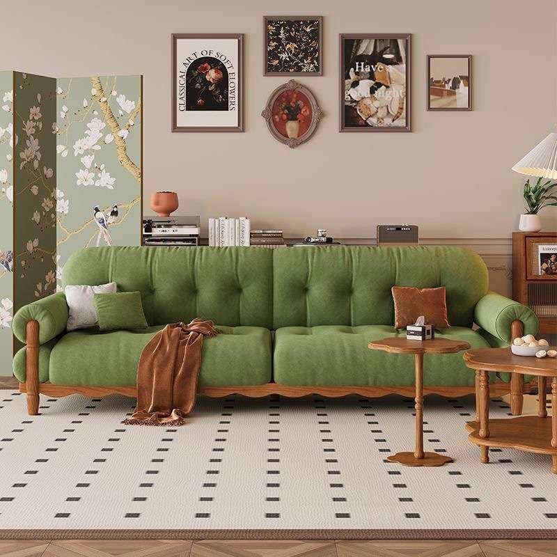 法式中古风实木直排布艺沙发大小户型客厅云朵别墅复古油蜡皮沙发,农机/农具/农膜,割灌机/割草机/油锯,淘宝优惠券,粉丝福利购,淘宝优惠卷