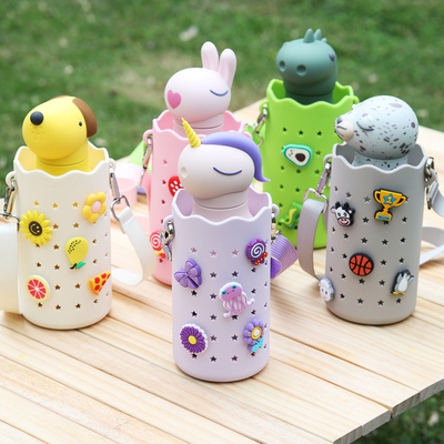 水杯套斜跨可背水壶背带保护套