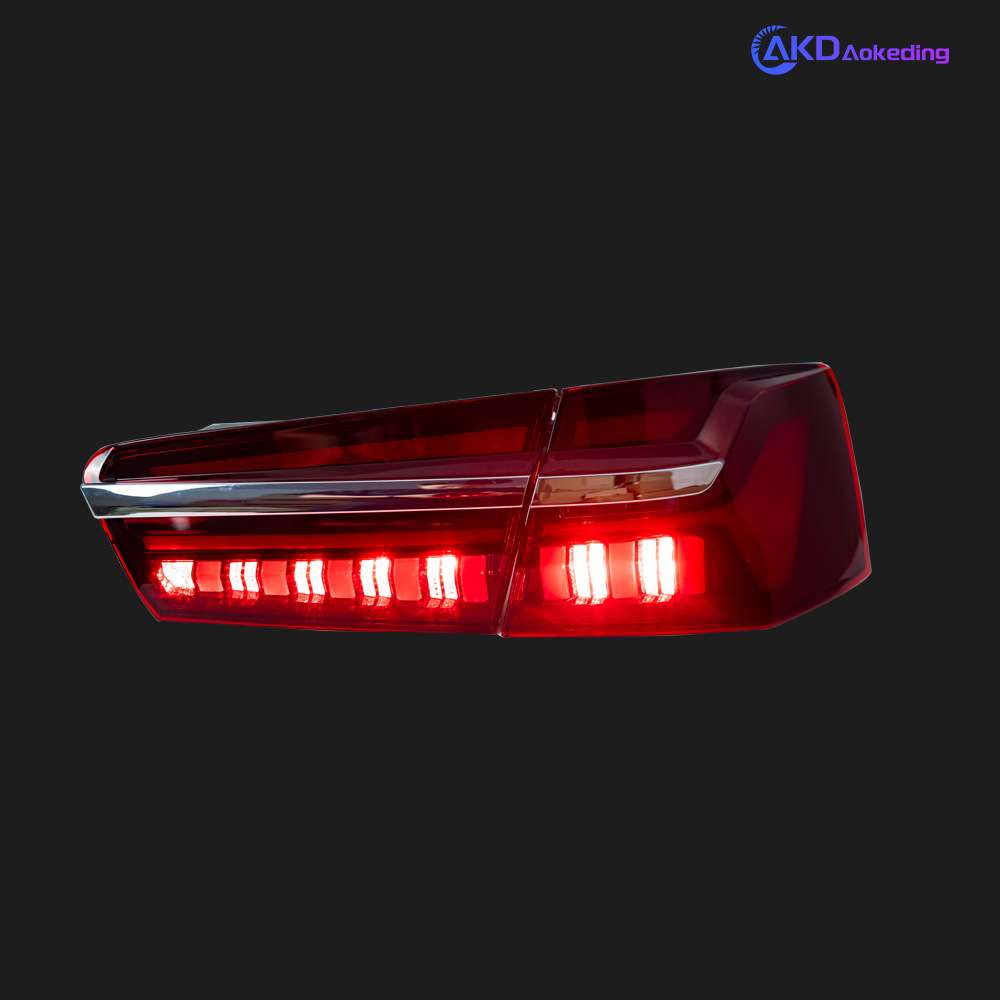 专用于奥迪新A6L贯穿式尾灯总成霍希版A8L转向灯后尾灯LED尾灯