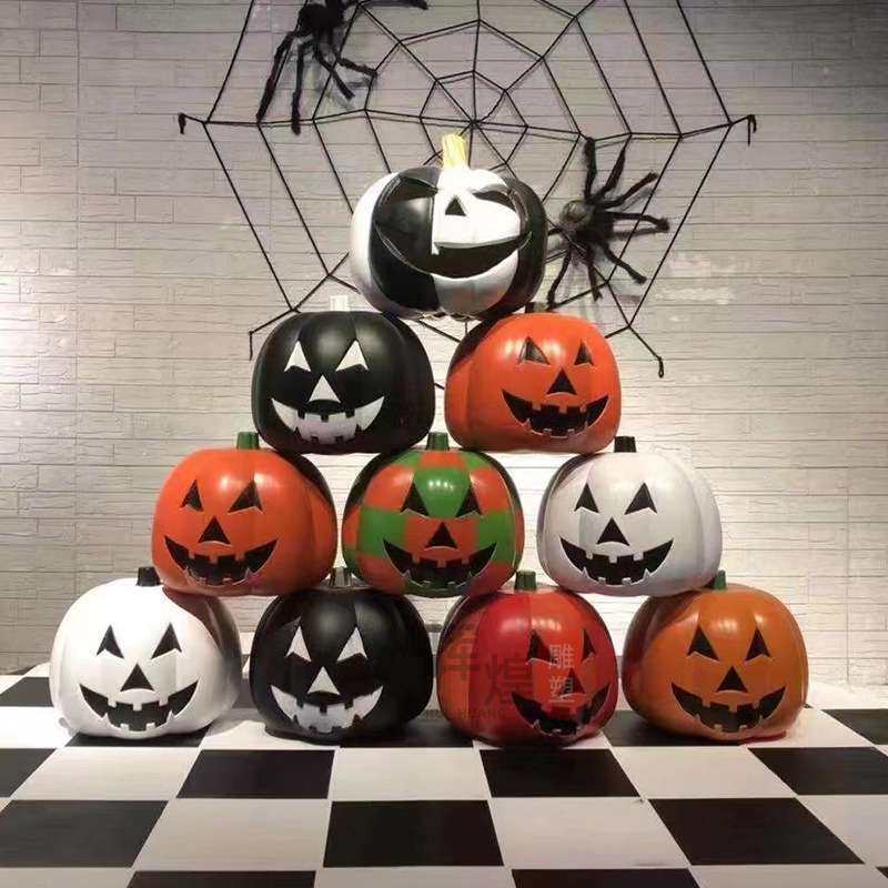 玻璃钢万圣节南瓜雕塑造型户外广场装饰节日摆件镂空西式南瓜灯,农机/农具/农膜,割灌机/割草机/油锯,淘宝优惠券,粉丝福利购,淘宝优惠卷