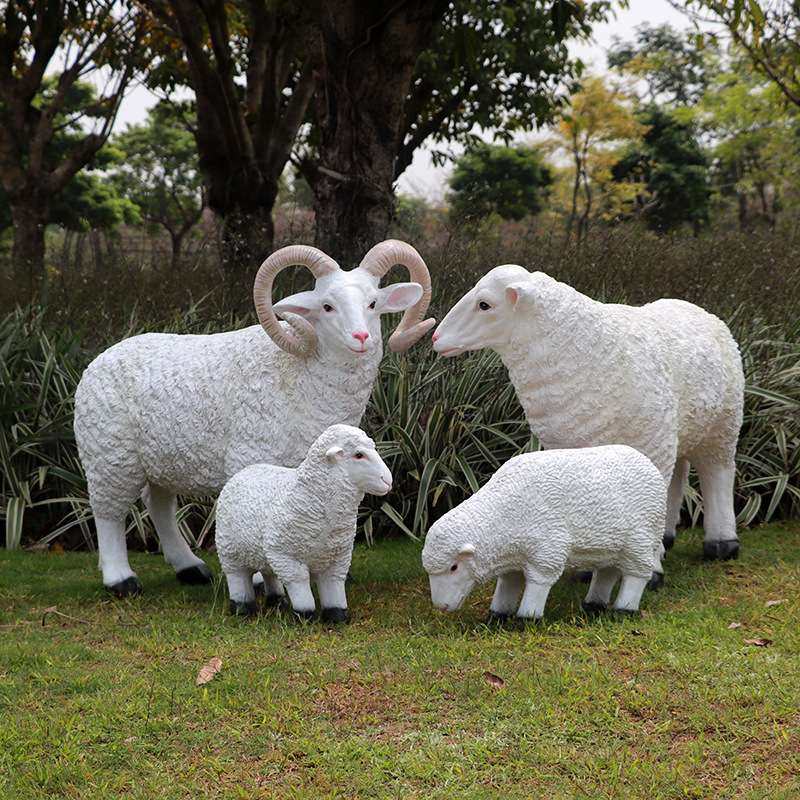 仿真动物绵羊户外道具景观玻璃钢雕塑假羊模型草地花园装饰大摆件,农机/农具/农膜,割灌机/割草机/油锯,淘宝优惠券,粉丝福利购,淘宝优惠卷