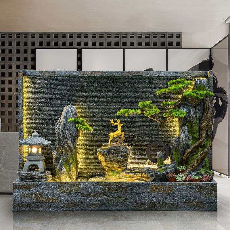 落地假山喷泉循环水流水屏风水幕墙景观摆件生财庭院花园布置水景,农机/农具/农膜,割灌机/割草机/油锯,淘宝优惠券,粉丝福利购,淘宝优惠卷