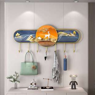 创意入户进门玄关挂衣钩墙壁衣帽挂钩创意衣服挂钩墙上装饰挂衣钩