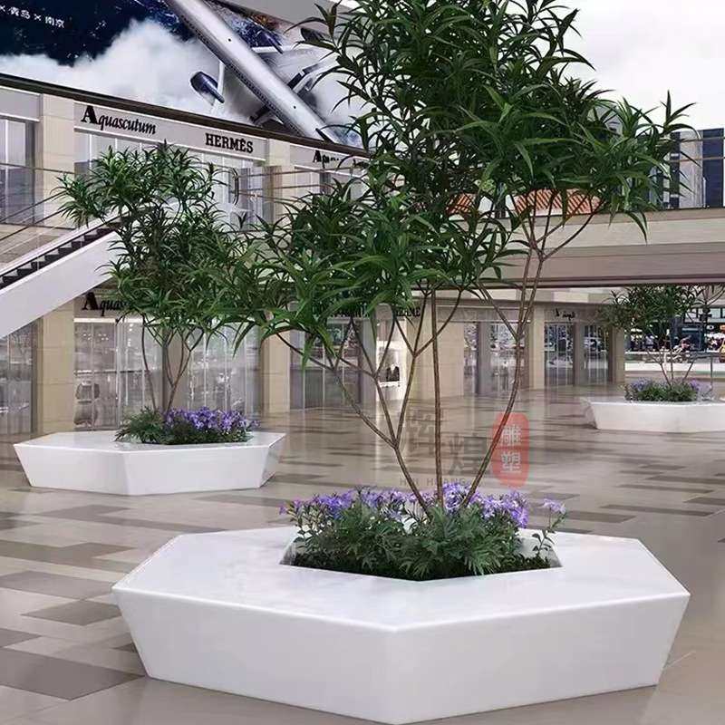 玻璃钢树池白色花池户外小区景观大型创意坐凳休闲广场专用立体,农机/农具/农膜,割灌机/割草机/油锯,淘宝优惠券,粉丝福利购,淘宝优惠卷