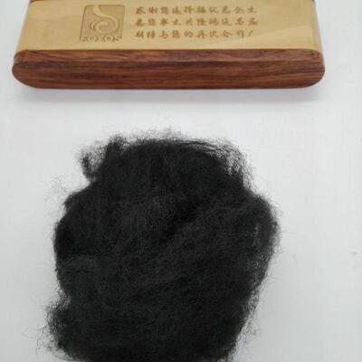 苏州短纤超市现货14D6515D65黑色涤纶短纤一包起售可开票