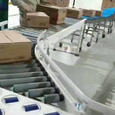 速发新销厂促快递物流分拣流水线自动化滚筒输送机设备品品