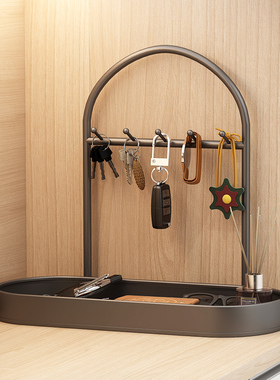 速发收纳摆件门关入户门口置物架进玄鞋柜饰盒收纳品挂架神器