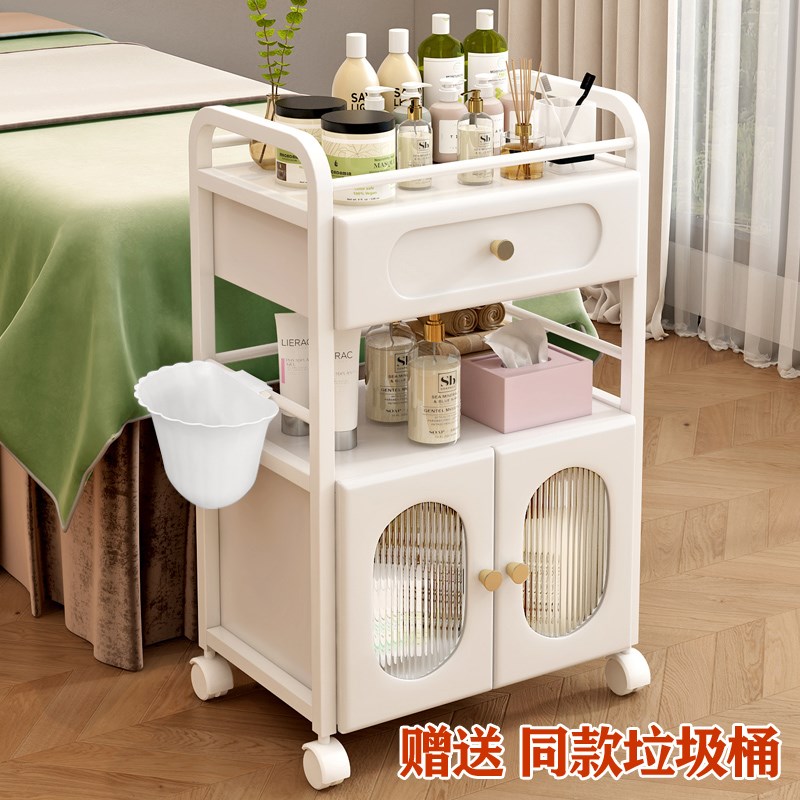 速发推车新款车小车车收纳架移推院美甲美睫工具动推