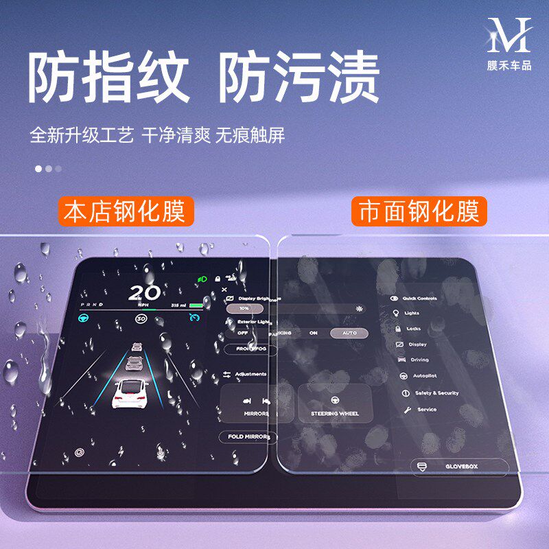 速发智界R7屏幕钢化膜车机仪表汽车显示屏贴膜屏保中控导航大屏保
