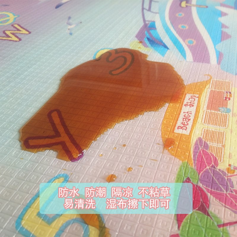 现货速发防水户外防潮垫加大厚野餐垫野外睡垫折叠郊游春游地垫风