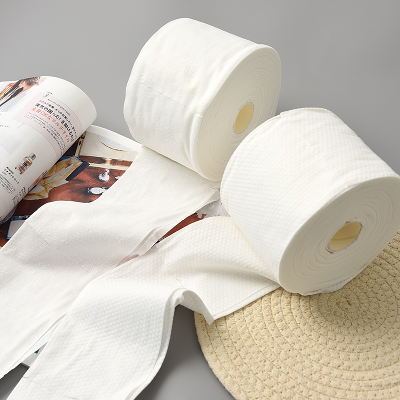 速发 用好物 巾次性洗脸一家纯棉洁面巾擦脸巾洗面巾 毛巾 卷筒式