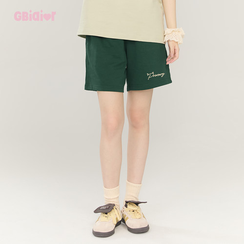 Gbiaior260克重磅棉休闲百搭短裤
