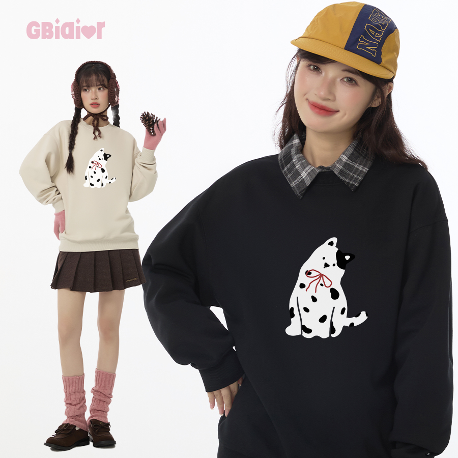 Gbiaior可爱休闲圆领卫衣