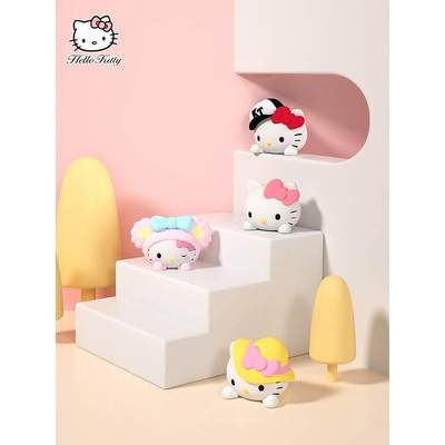 hellokitty车内饰品摆件可爱卡通汽车中控台用品女生车载装饰品