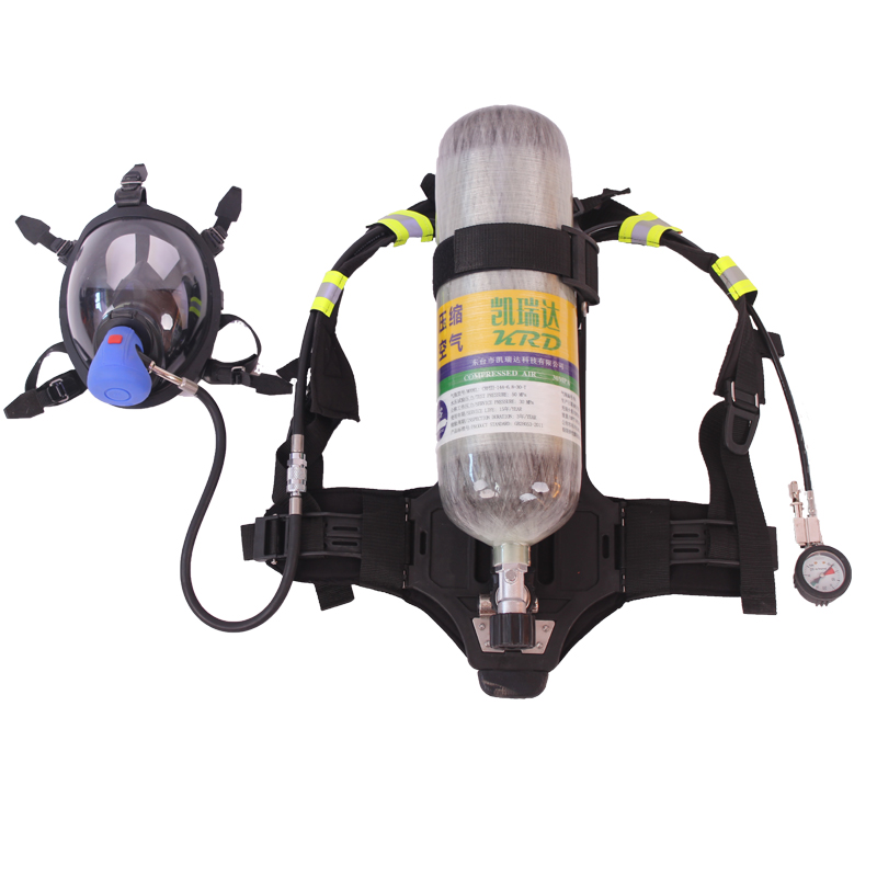 正压式消防空气呼吸器RHZKF6.8/30高压碳纤维瓶6l气瓶5L钢瓶配件