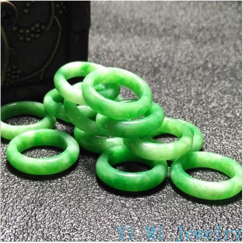 Green Ring Jade Color Boutique Jades Rings for Men and Women